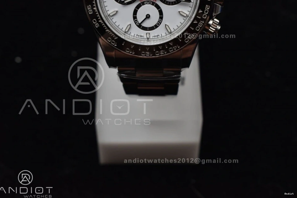 Factory VS In Daytona Steel Movement 126500 1:1 SL4801 904L Rolex SBF Dial White 0116